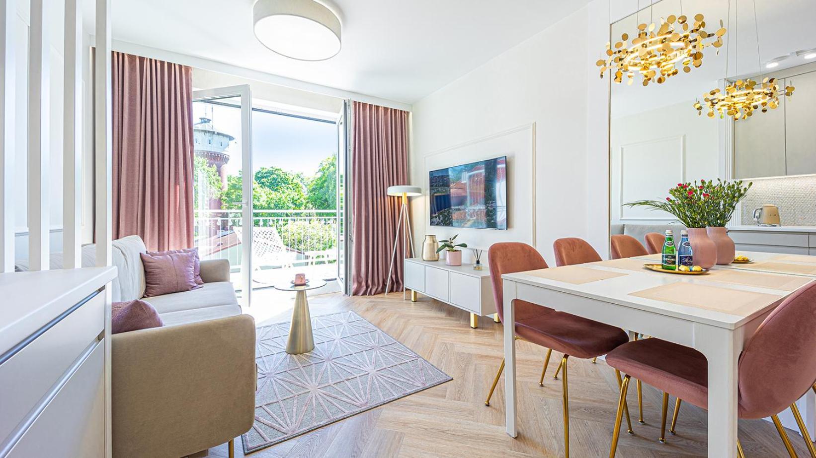 Golden Elite Apartament Ostróda Exteriör bild